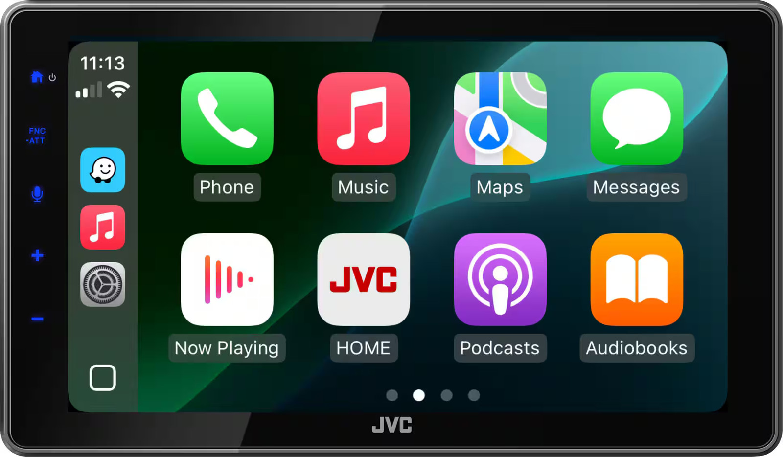 JVC – 9″ Wireless Android Auto and Apple CarPlay Bluetooth with High Definiti…