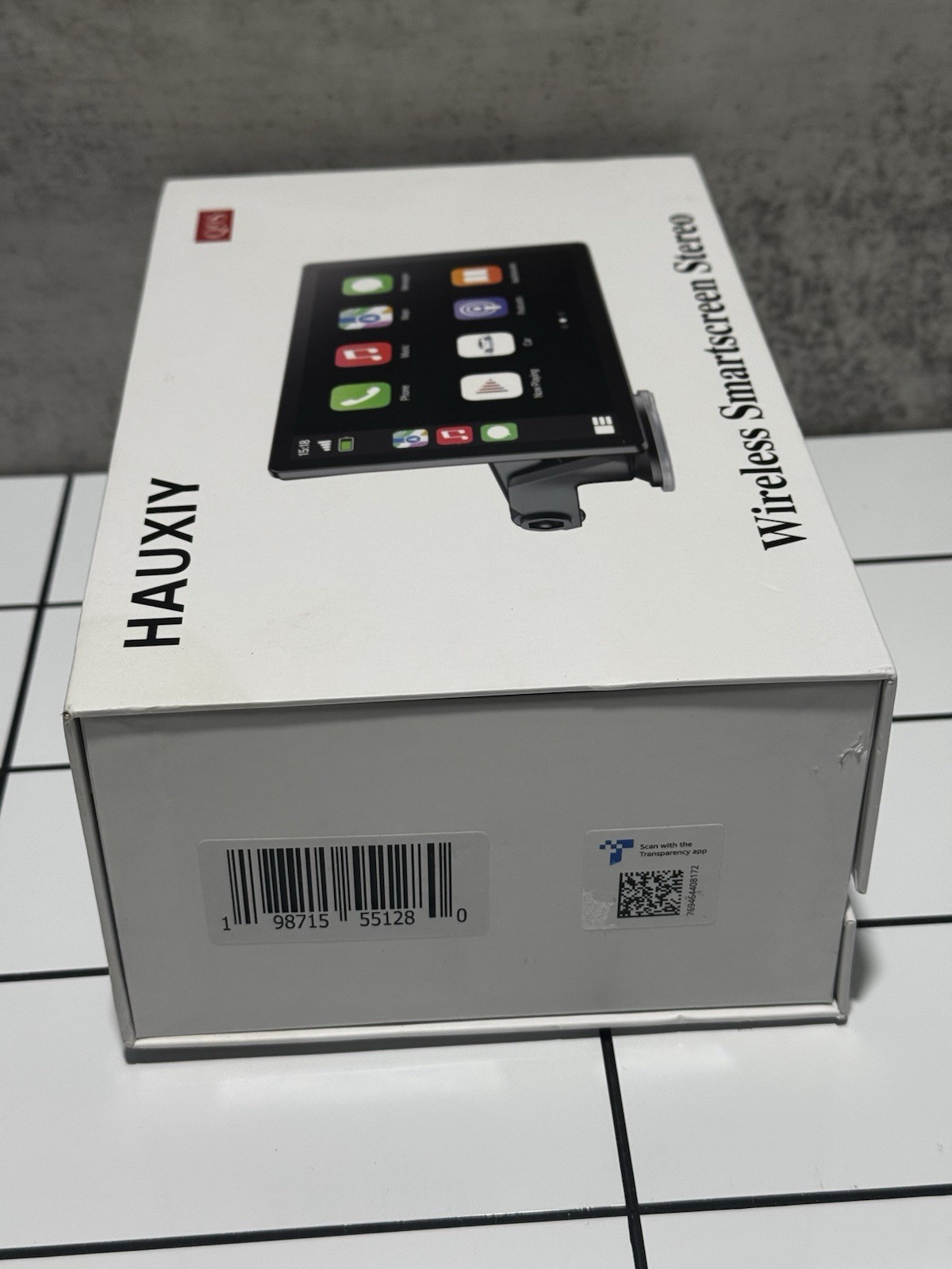 HAUXIY Q9S Wireless CarPlay Touch Screen 2.5K DASH CAM 9” Portable