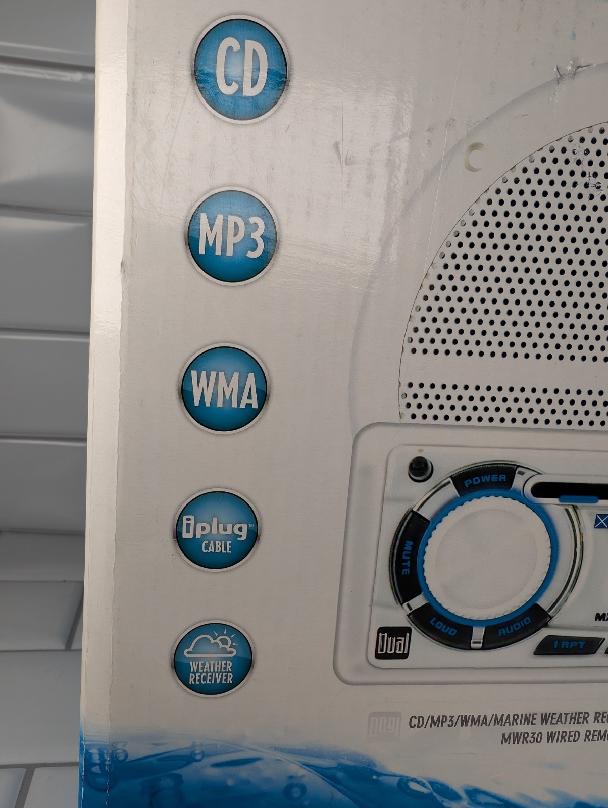 Dual Marine Receiver 200 Watt With Speakers New In Box