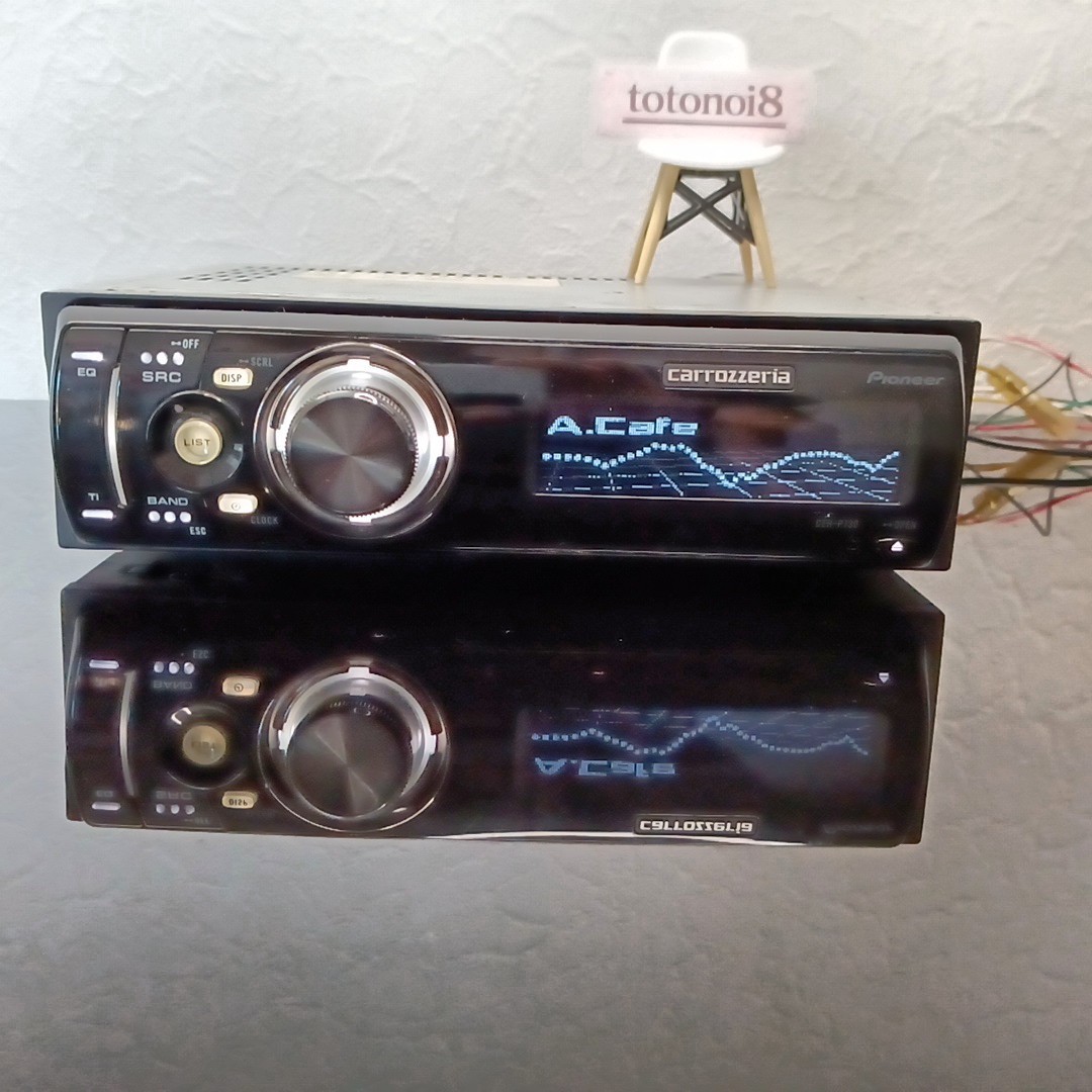 Pioneer Carrozzeria DEH-P730 1DIN Car Audio CD Tuner DSP Tested Fast Shipping