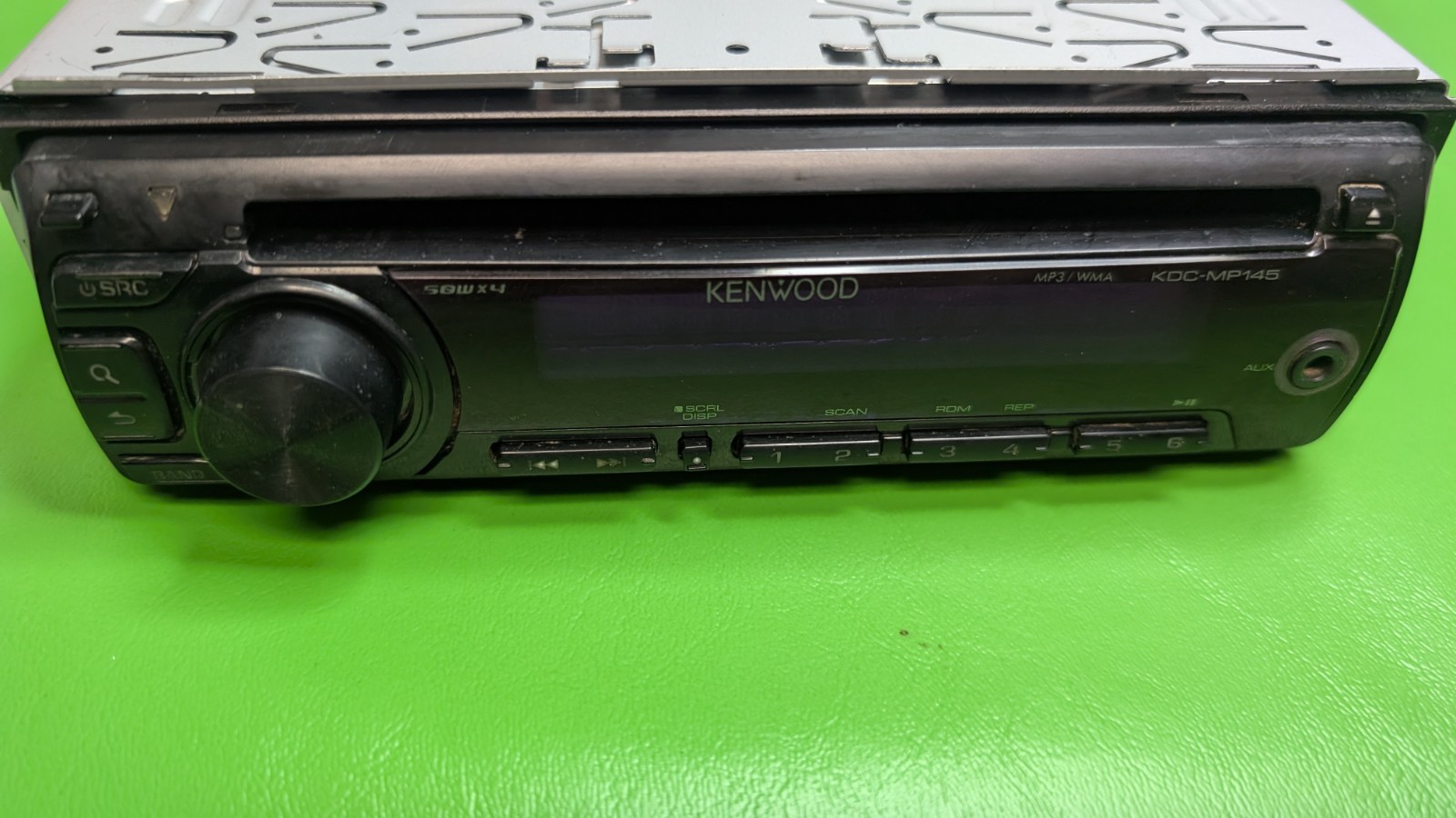 Kenwood KDC-MP145 radio receiver stereo Head Unit UNTESTED