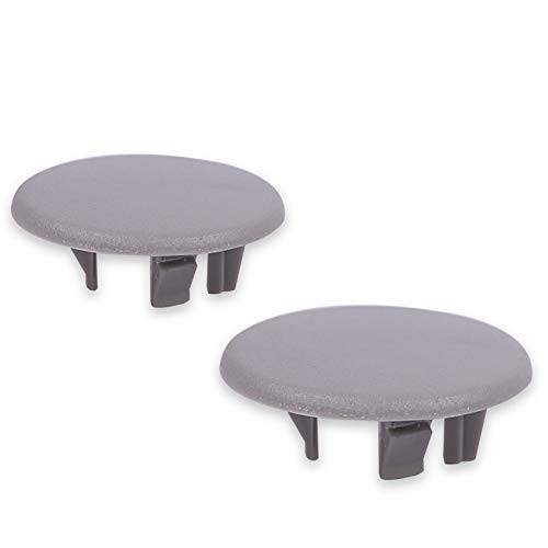 Gray Armrest Cap Cover Seat Handle Trim 15279689 Compatible with 2pcs gray