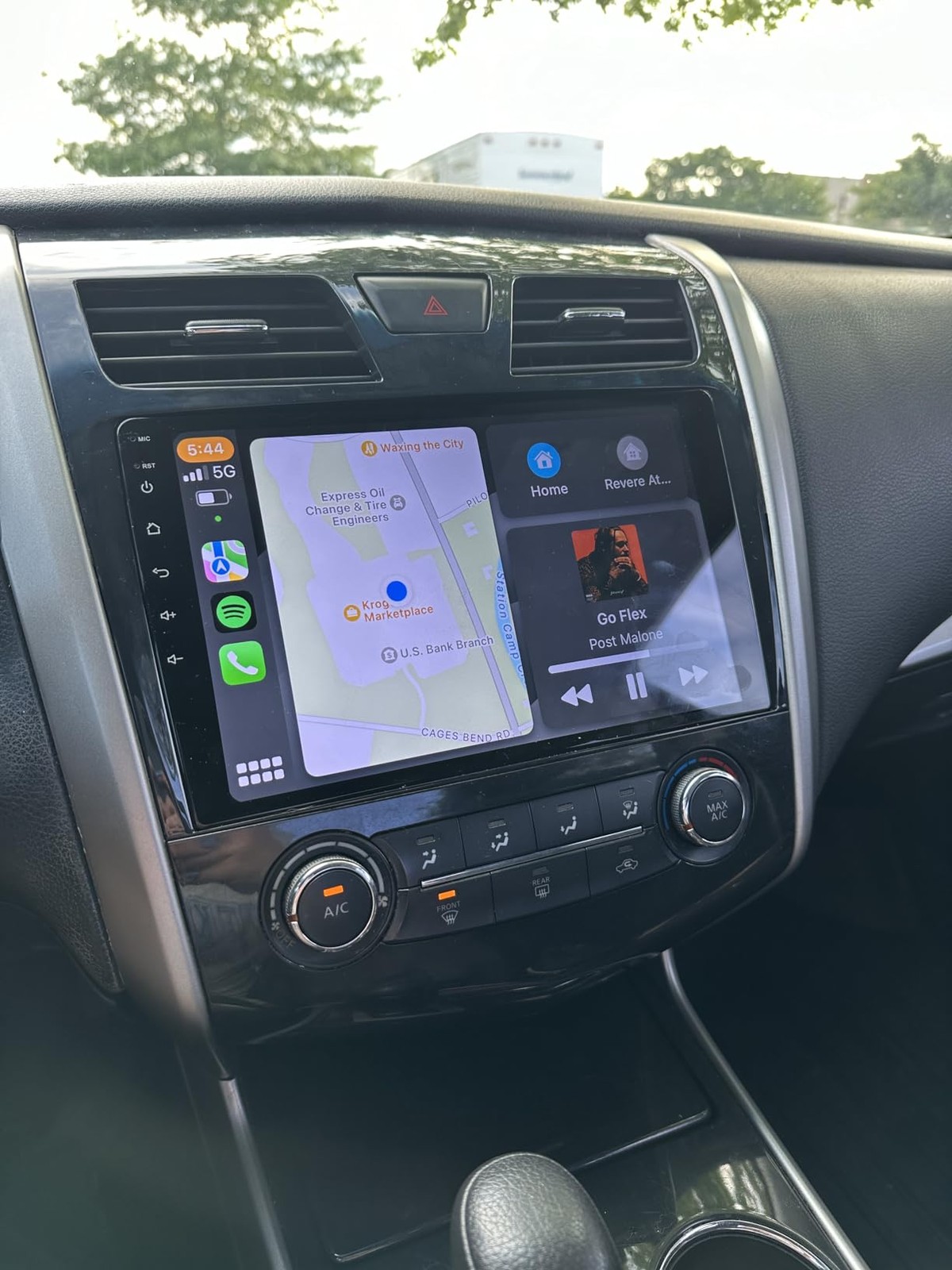 For Nissan Altima 2013-2015 Wireless Carplay Car Radio Stereo Navi Backup Camera