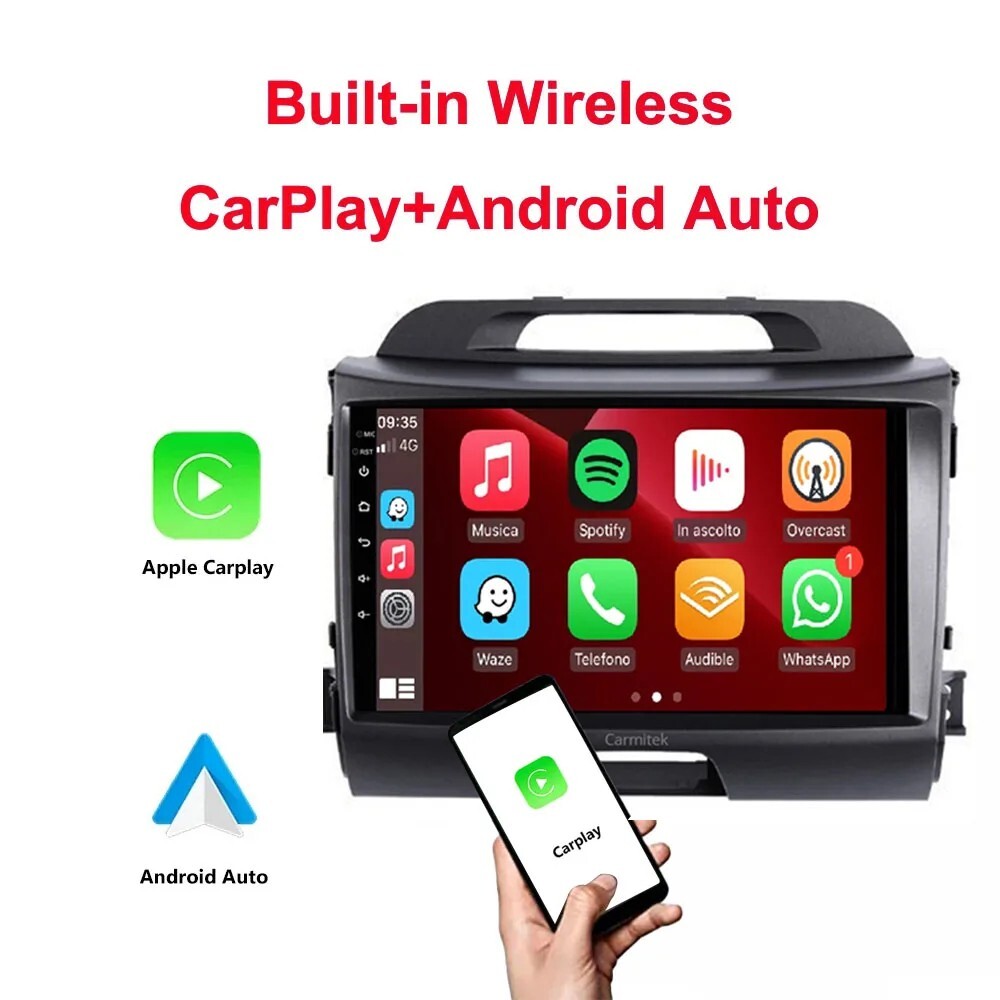 Android 13 radio for KIA Sportage 3 2010 2011-2016 Stereo Multimedia Player Navi