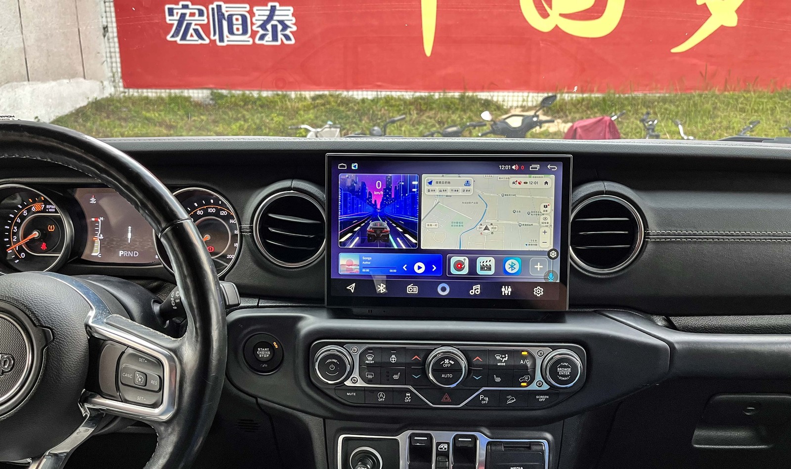 Car Radio for Jeep Wrangler JL Gladiator 2018-2022 Stereo Carplay Android Auto