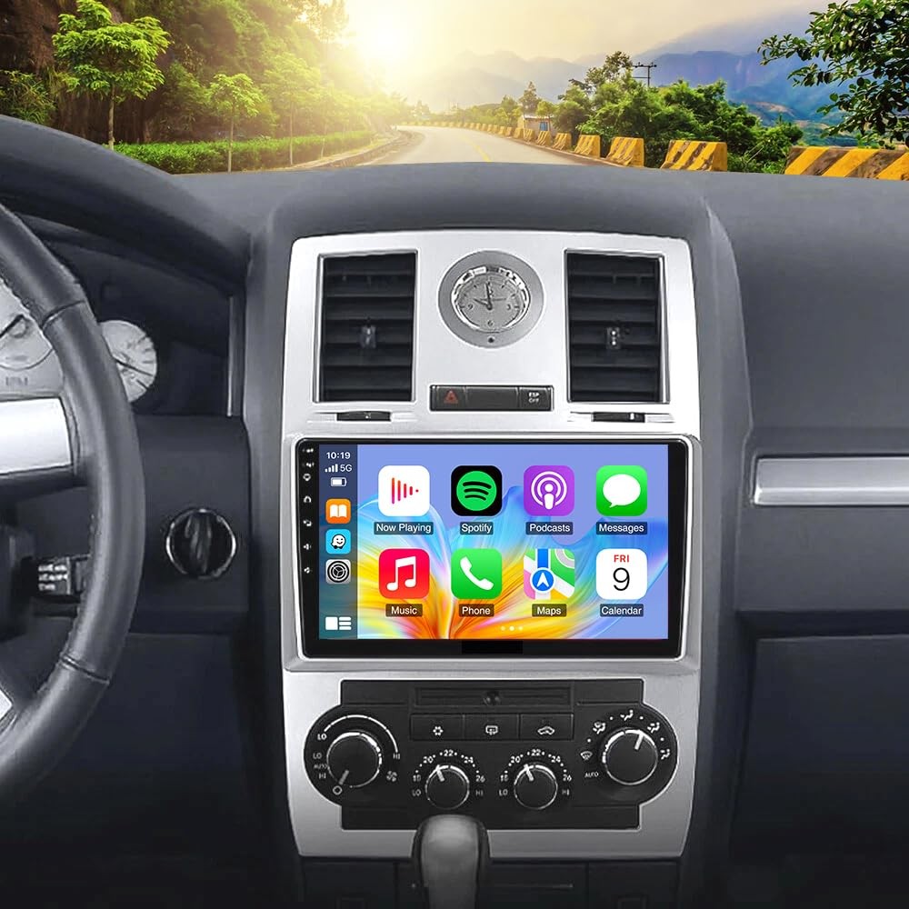 Radio For 2005-2010 Chrysler Carplay FM RDS BT WiFi GPS Navi GPS Navigation