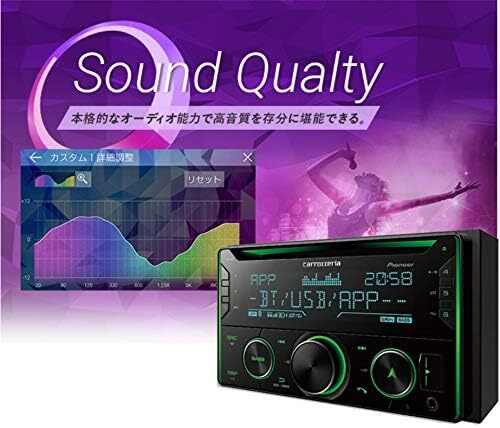 Pioneer Carrozzeria Car Audio 2DIN CD / USB / Bluetooth FH-4600 NEW