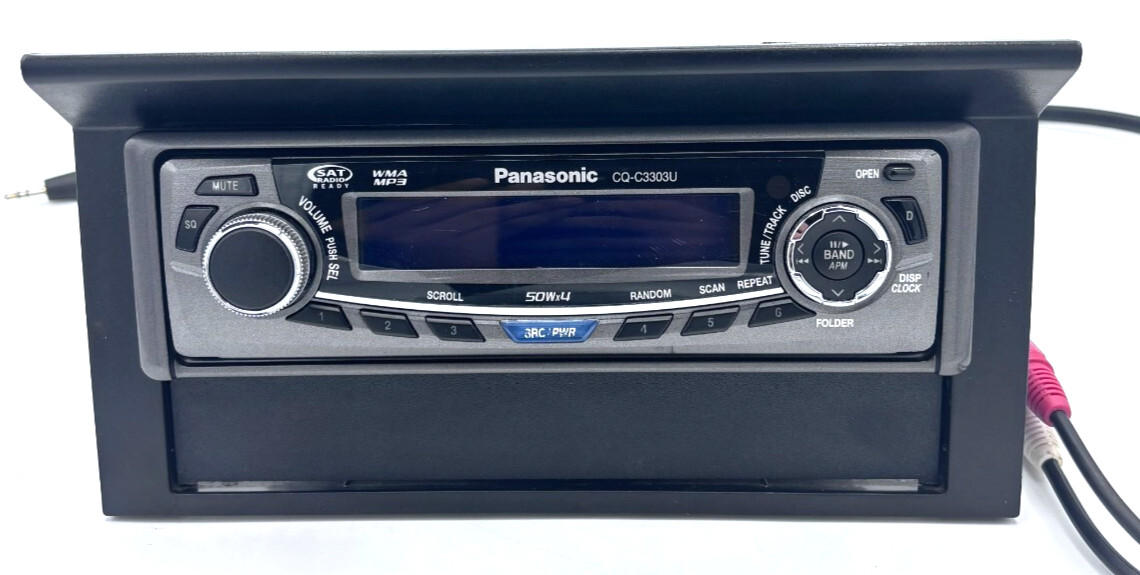 Panasonic Model: CQ-C3303U, CD/MP3 Receiver Tested Working