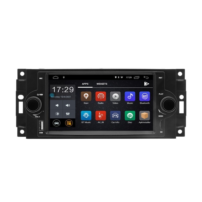 6.5″ Android Carplay Car Stereo Radio AHD GPS Navigation For Dodge Jeep Chrysler