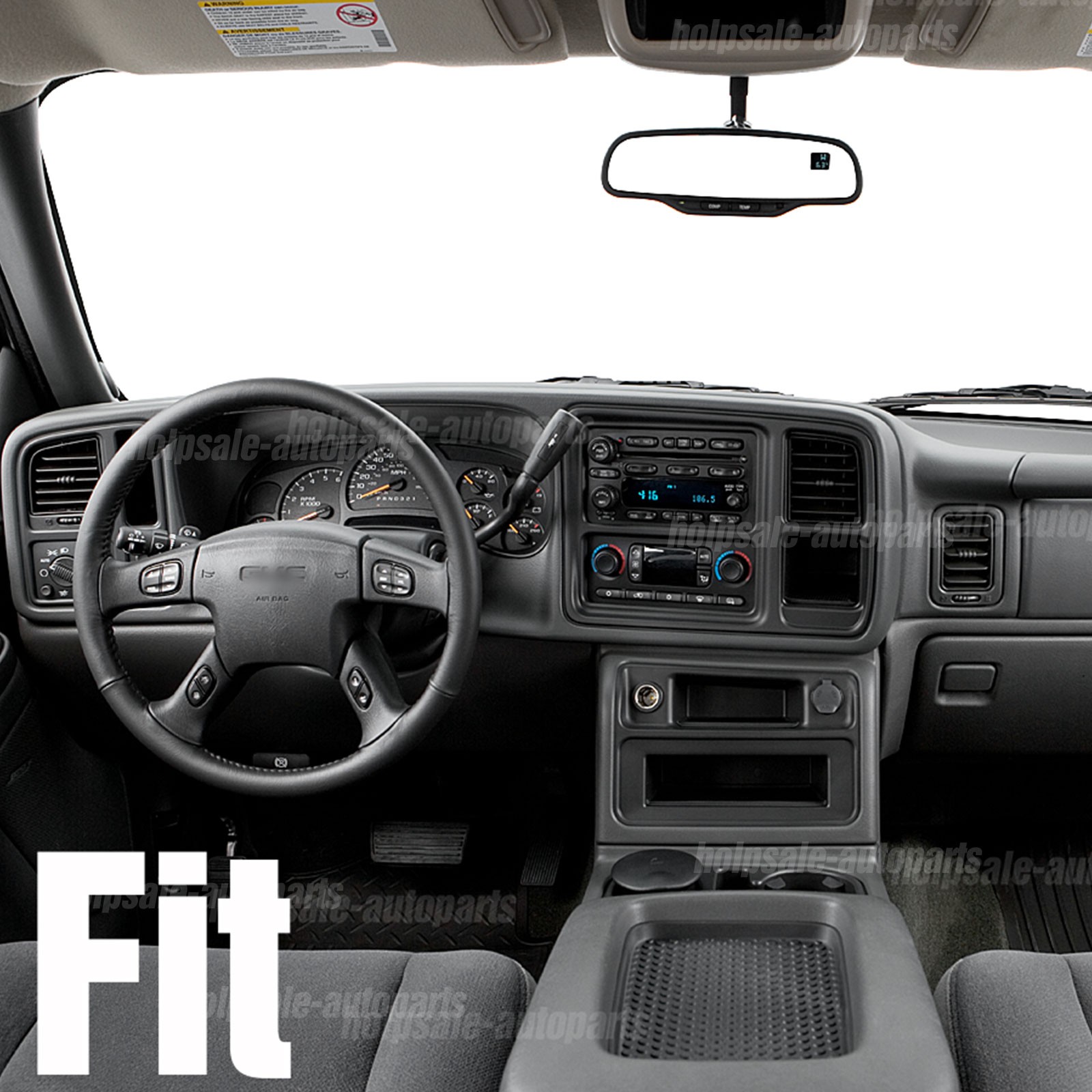 For 2003-2006 GMC Sierra 1500 2500 3500 Android 13 Car Radio GPS Nav Camera Wifi