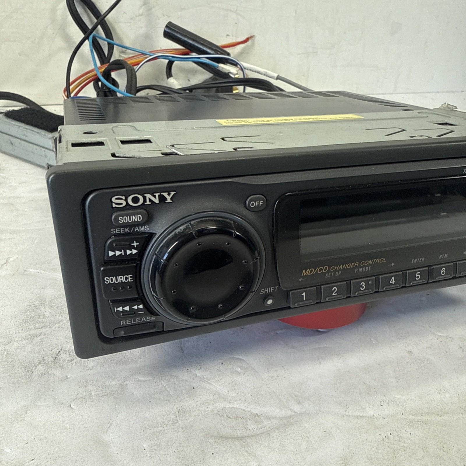 (FOR PARTS) SONY XR-C900 FM/AM Cassette Old School Copper Chassis Head Unit