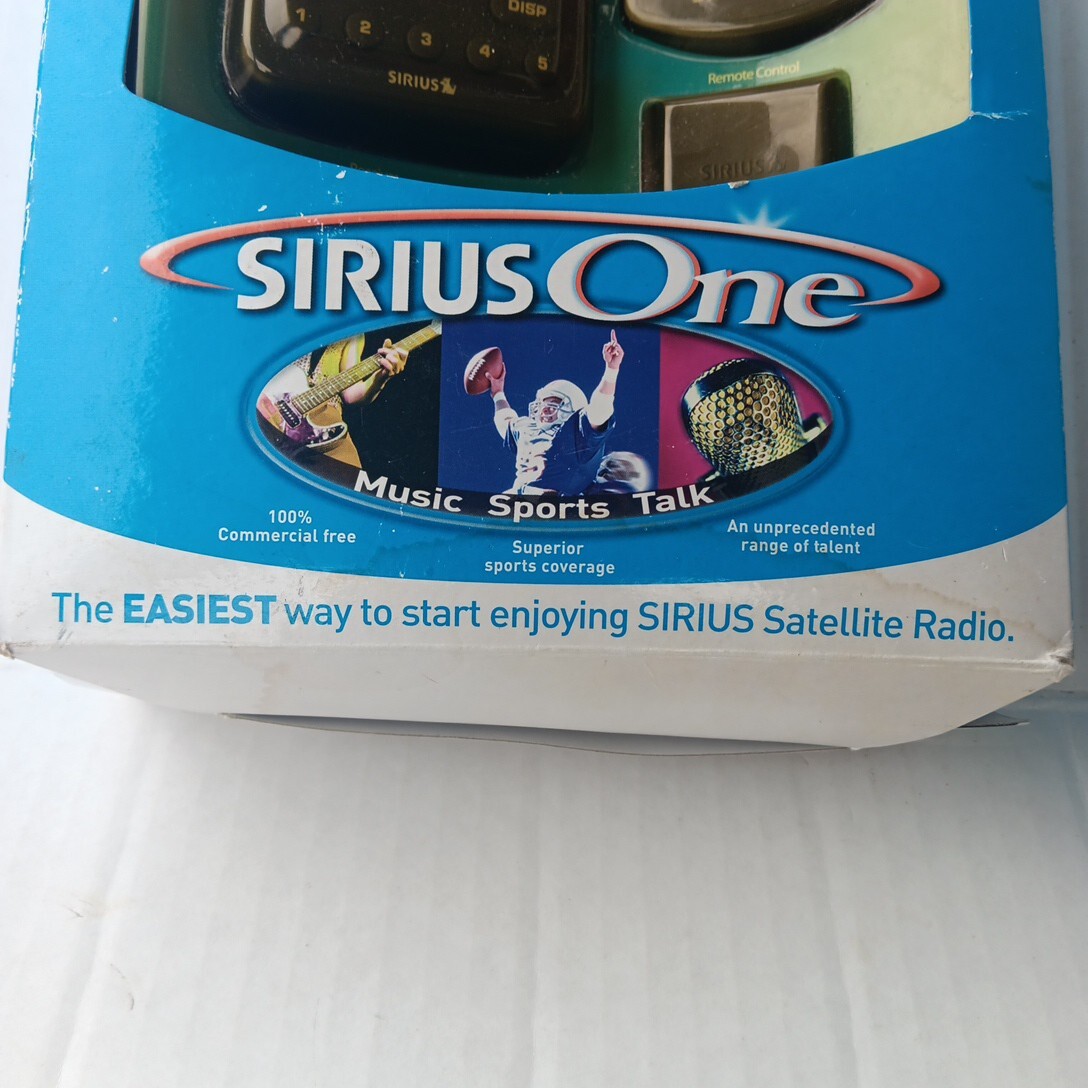 Sirius Satellite Radio Sirius One All-In-One Car Kit with remote NEW OLD STOCK