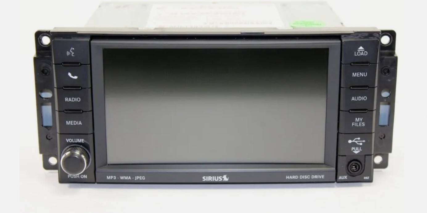 Mopar RBZ 430 MyGIG Touchscreen Radio – Low Speed