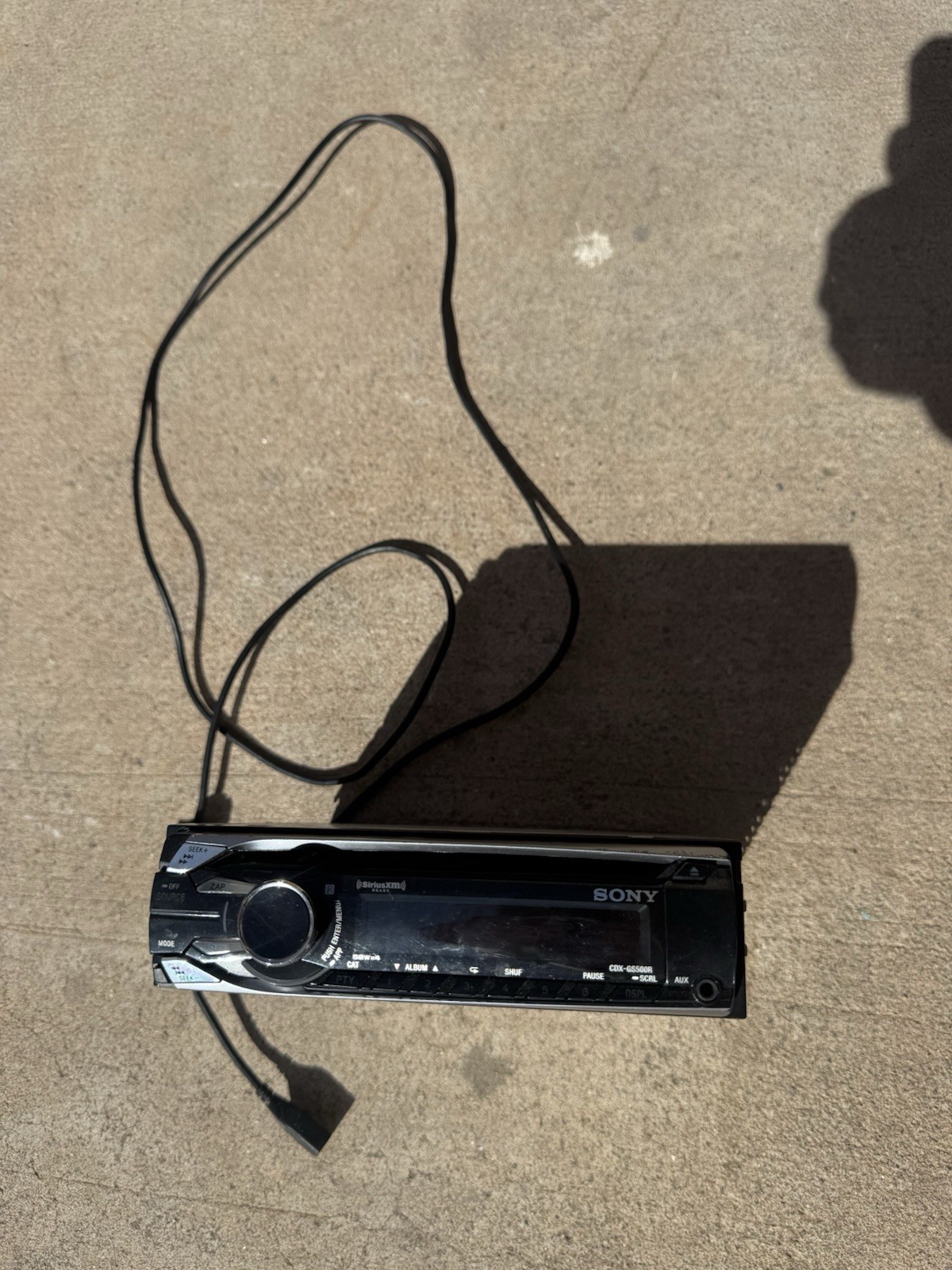 Sony Aftermarket Single Din Head Unit – CDX-GS500R