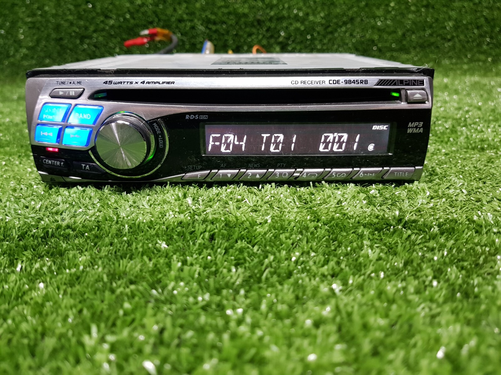 Alpine Cde-9845rb Alpine Cde9845rb Original Car Radio