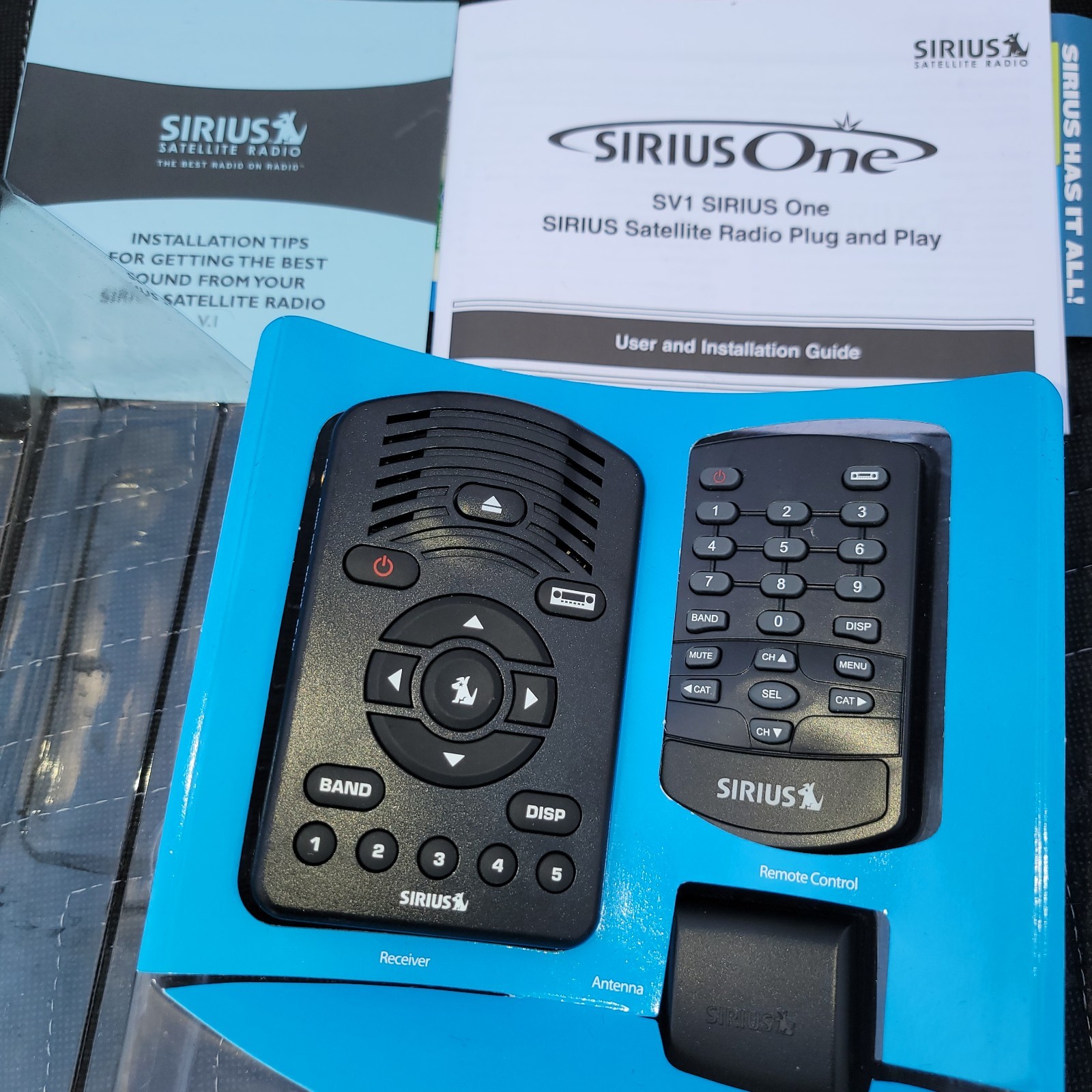 Sirius Satellite Radio Sirius One SV1 New Kit