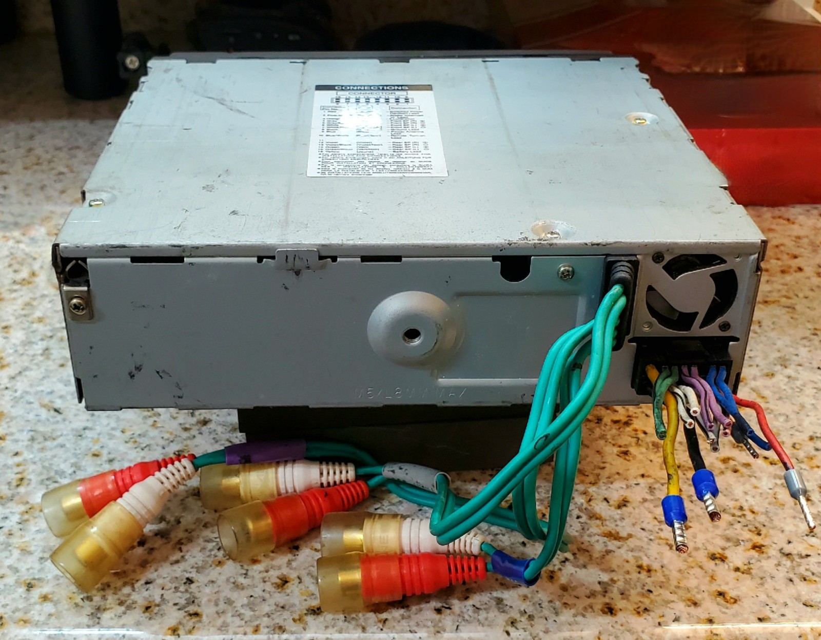 Alpine CDA-9815 CD/MP3/WMA Receiver – Restored Aesthetics – For Parts or Repair