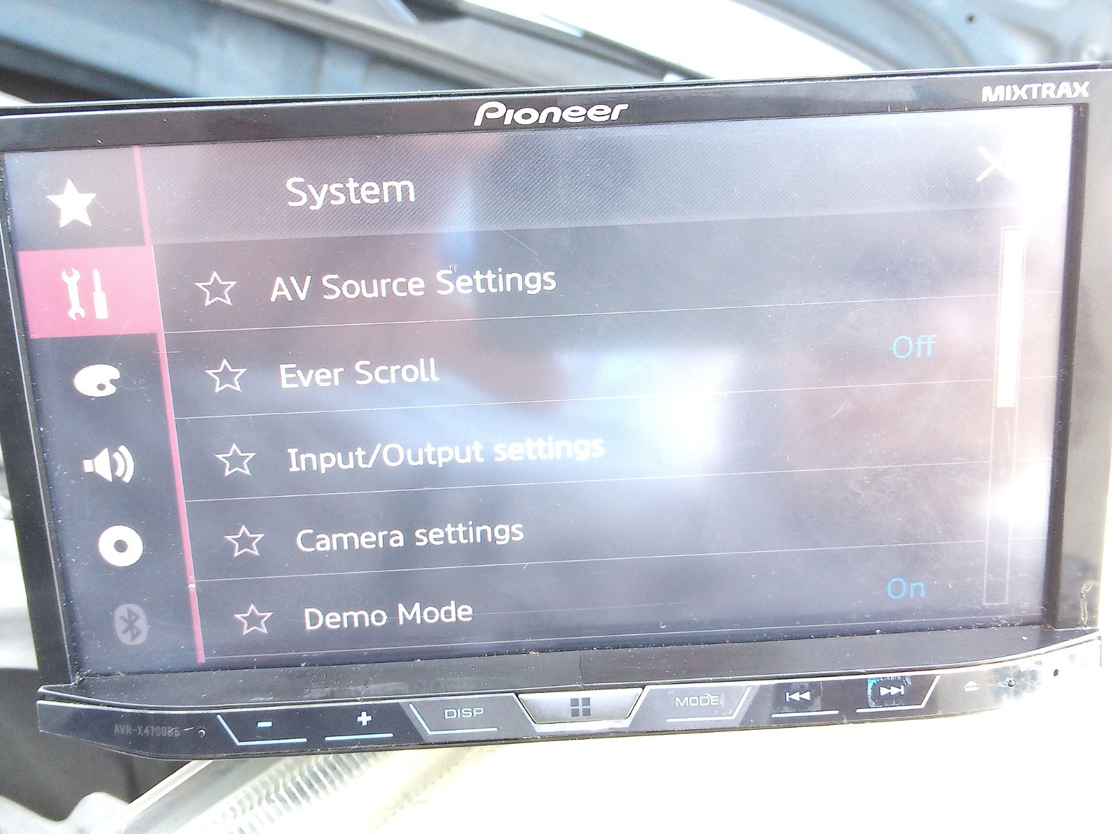 Car Radio 2 DIN CARPLAY PIONEER AVH-X4700BS