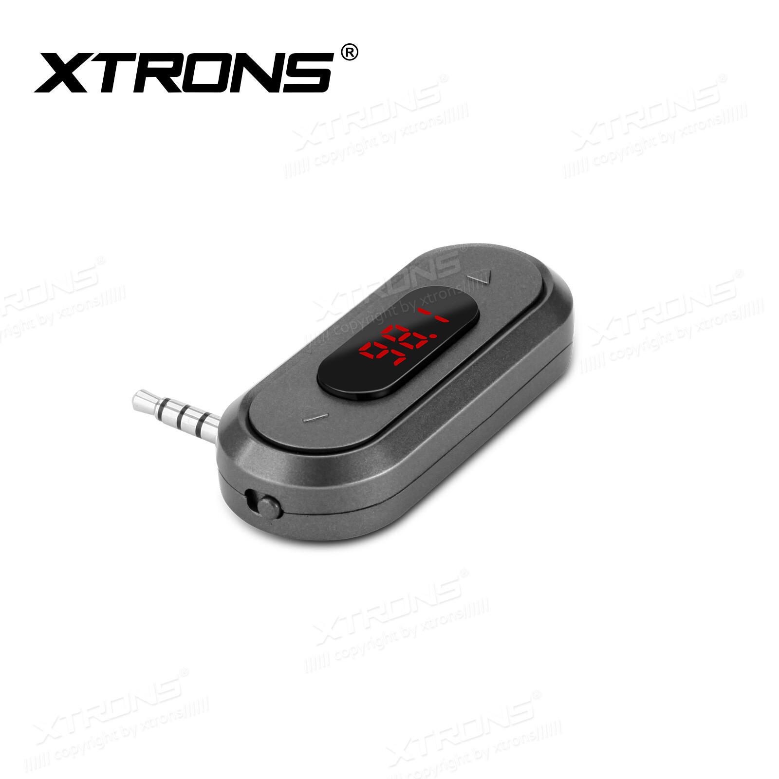 Wireless FM Transmitter Mini AUX Adapter 3.5mm Jack For Car Stereo Radio MP3/MP4