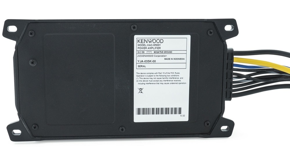 Kenwood KAC-M5001 Class D M Series Monoblock Marine Amplifier