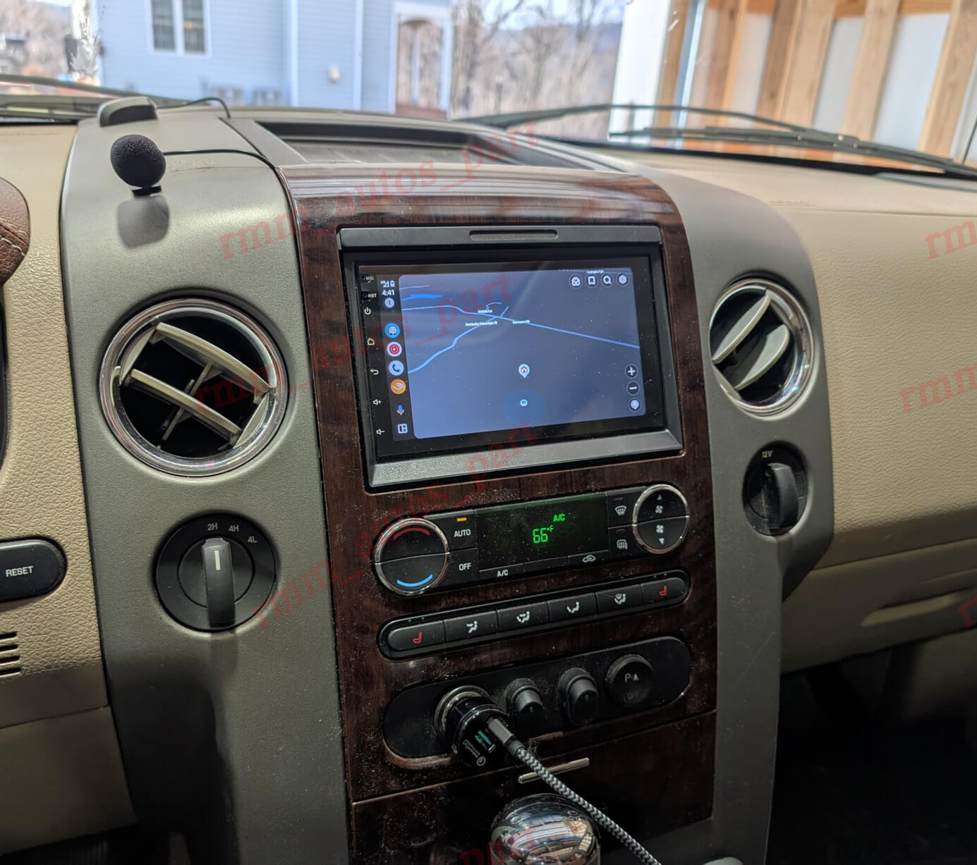 Carplay For 2004-2008 Ford F-150 F150 Apple Car Radio Android 13 Navi GPS Player