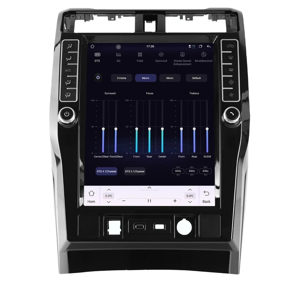 16.2″Car GPS Player For Toyota 4runner 2009-2023 Stereo Radio Navi Audio 12+256G