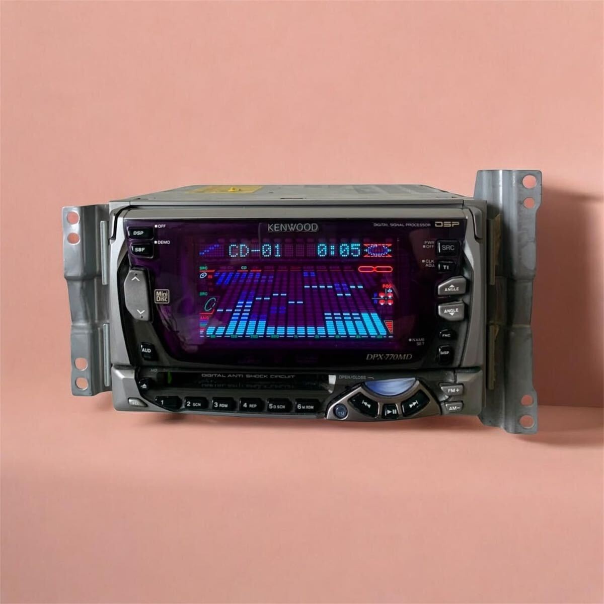 Kenwood DPX-770MD Double DIN CD Receiver Car Audio Stereo Head Unit JDM
