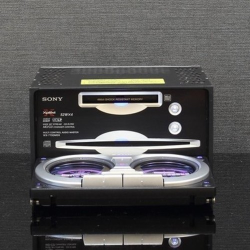 SONY WX-7700MDX CD MD Player RGB DSP Car Stereo Tested w/ Remote Cable Head Unit