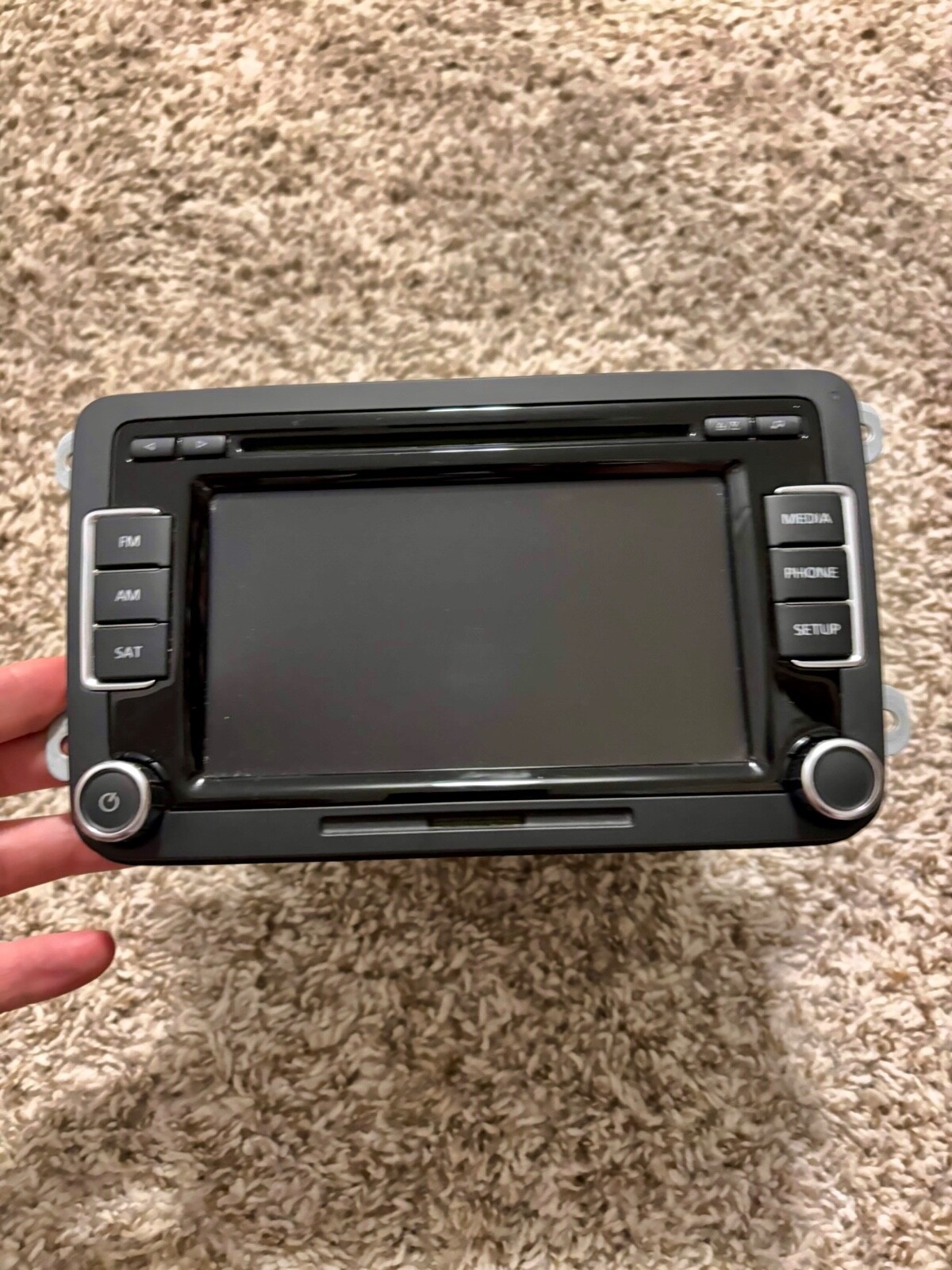 Volkswagen Delphi Car HD Radio CD Player Sirius OEM Jetta VWZ4Z7P3556773X