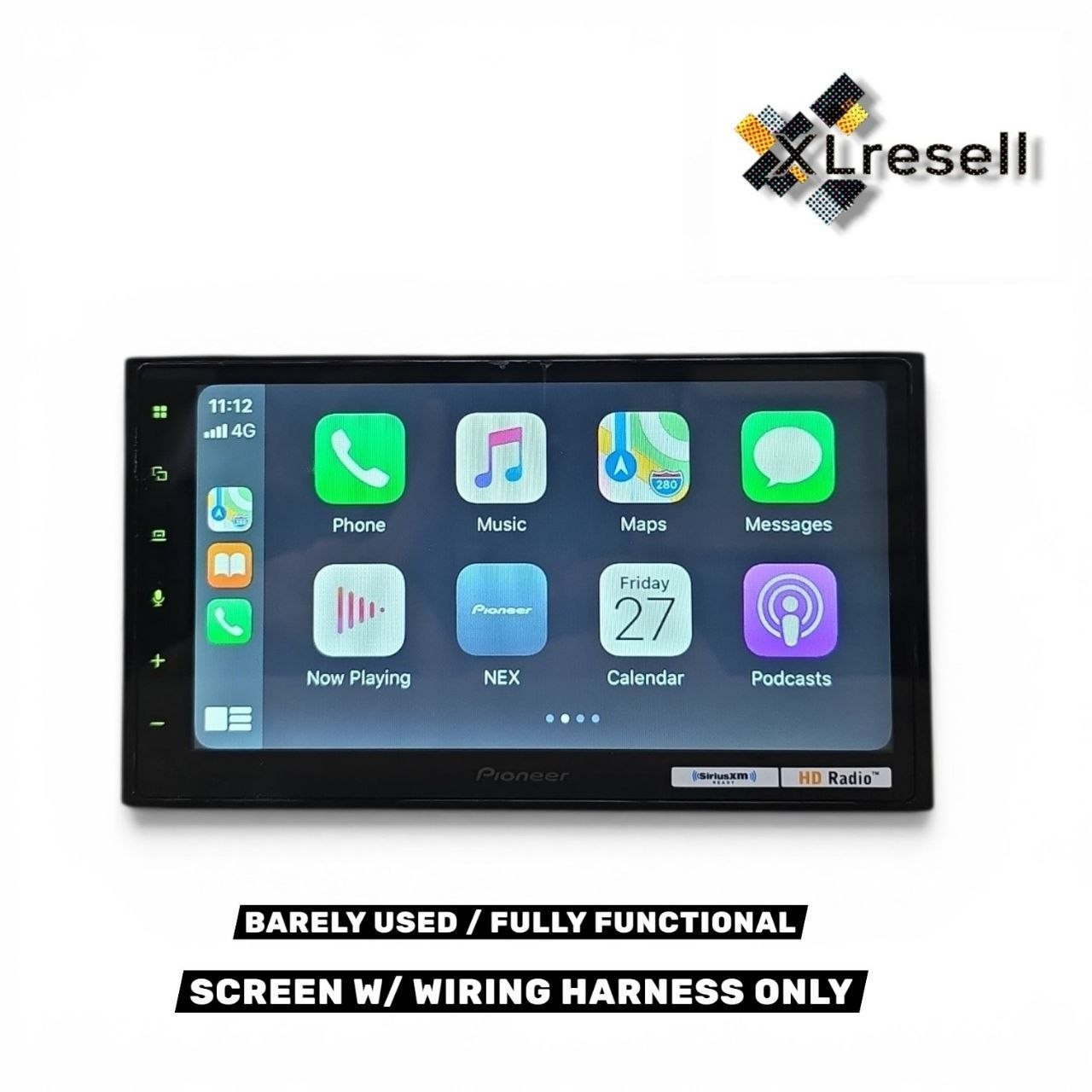 Pioneer DMH-2660NEX DDIN Touchscreen Radio CarPlay AndroidAuto HD Radio XM