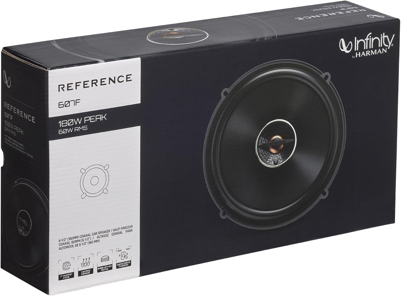 4X INFINITY REF607F 360W 6.5″ Front/Rear Speakers for 2007-2013 Sierra/Silverado
