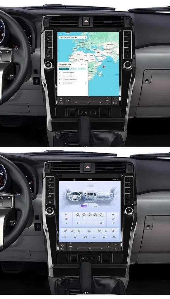 16.2″Car GPS Player For Toyota 4runner 2009-2023 Stereo Radio Navi Audio 12+256G