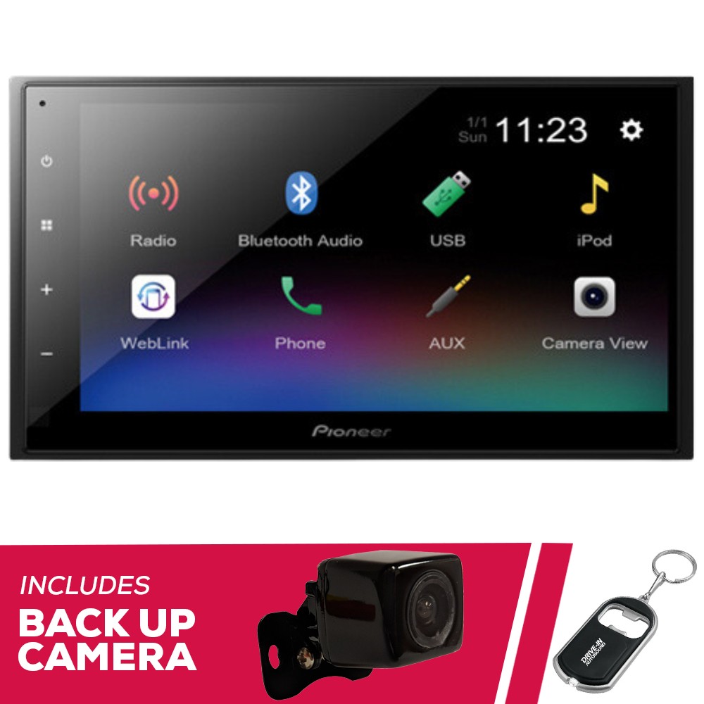 Pioneer DMH-342EX 6.8″ Multimedia (Does Not Play Disc) w/ Backup Camera
