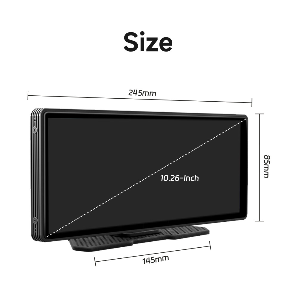 10.26″carplay smart screen navigator portable mp5 player portable carplay screen