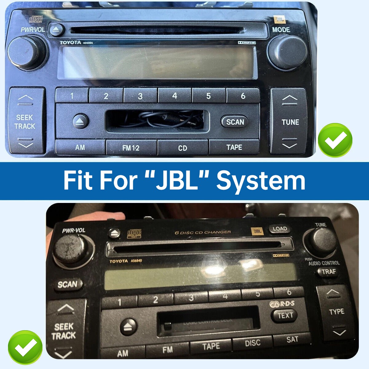 5G Wifi Radio HiFi SWC Backup Camera For 2002-06 Toyota Camry Carplay Android