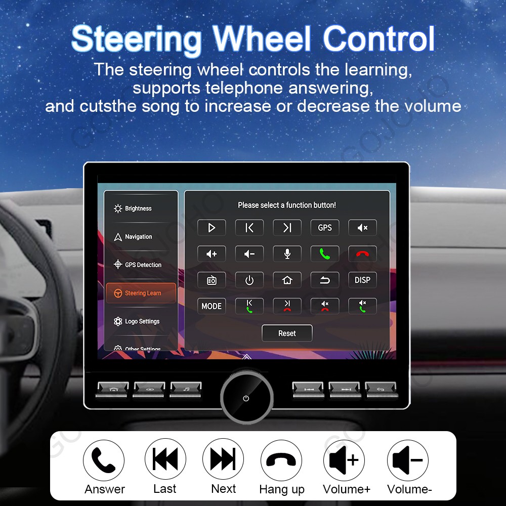 Android 15 For Jeep Cherokee KL 2015-2018 4+64GB Car Stereo Radio Carplay GPS