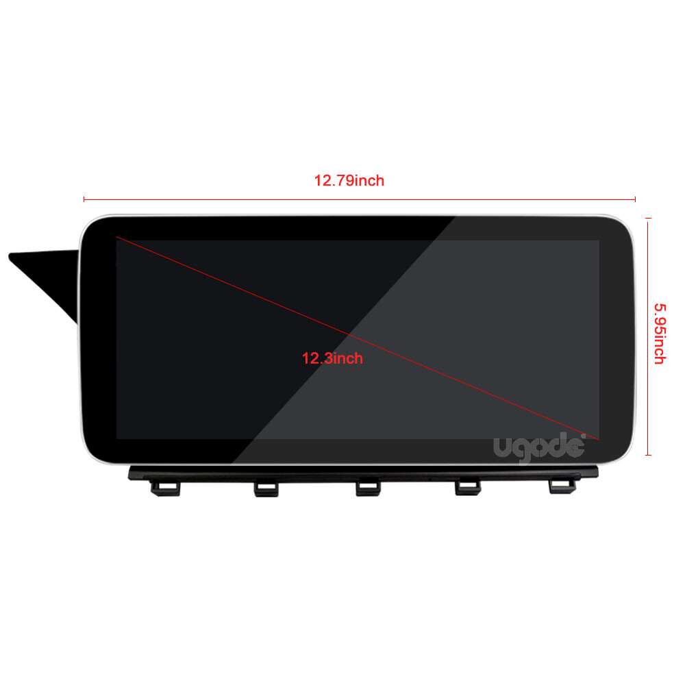 Ugode 12.3inch Android Screen Upgrade Stereo Mercedes Benz GLK 2009-2012 NTG4.0