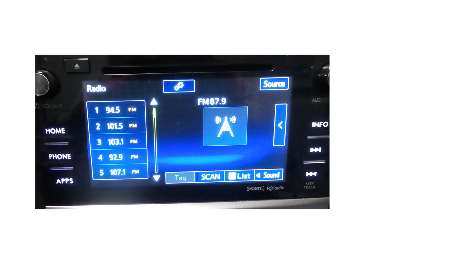 2015 Subaru Impreza Crosstrek Radio Receiver ID 86201FJ660 FM664UM