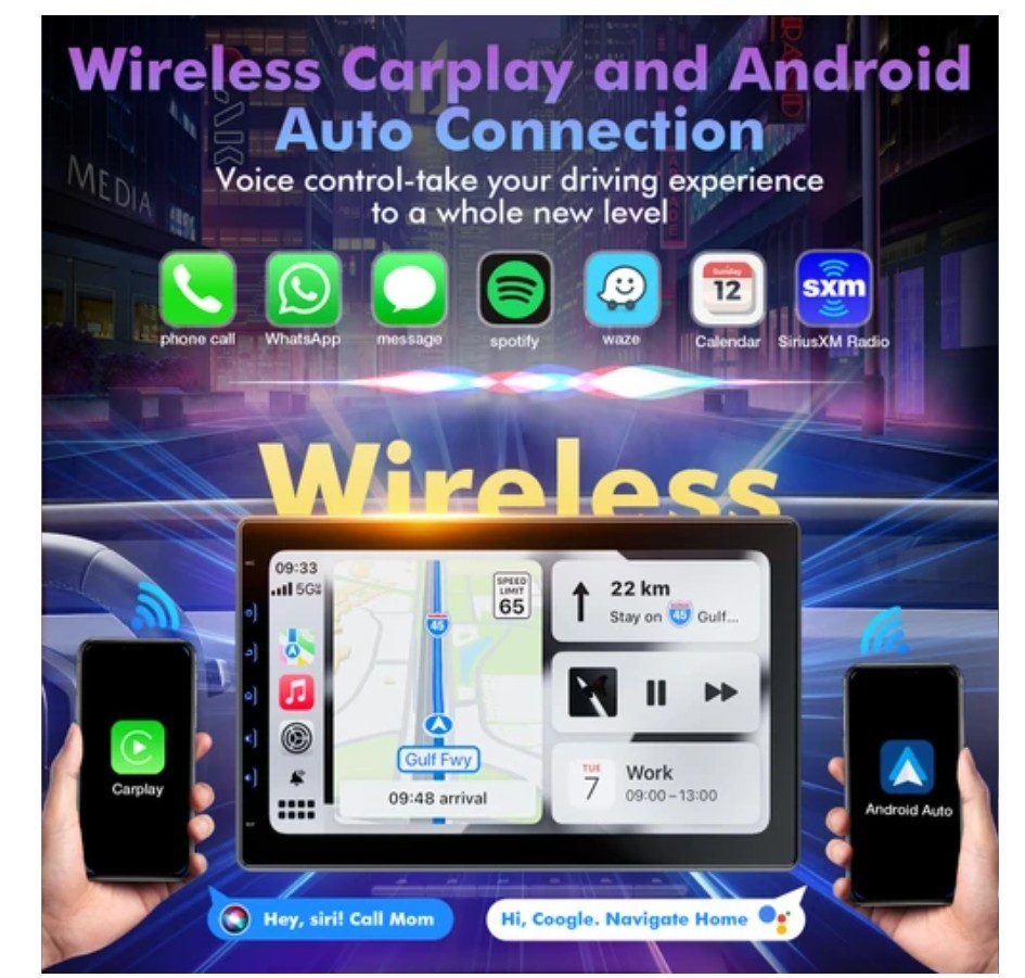 Perloyal All-in-One 10″ Touch Screen Car Radio Receiver Double Din # PERCP101IA