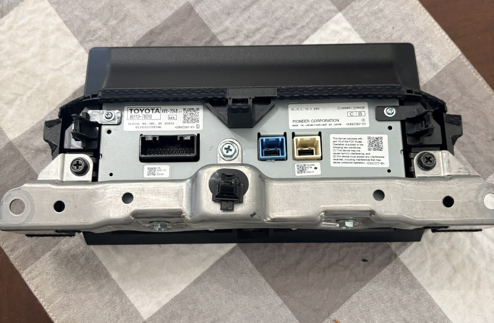 2015-2017 Lexus NX 200 Navigation Info Radio Audio Media Display Screen OEM LKQ