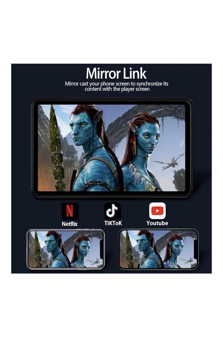 Q9S Wireless Smartscreen Stereo – CarPlay and Android Auto