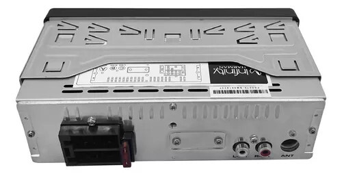INFINITY Alpha100 Media Radio/USB/Bluetooth/Aux/SD/EQ MP3 1-Din Car Stereo 50×4