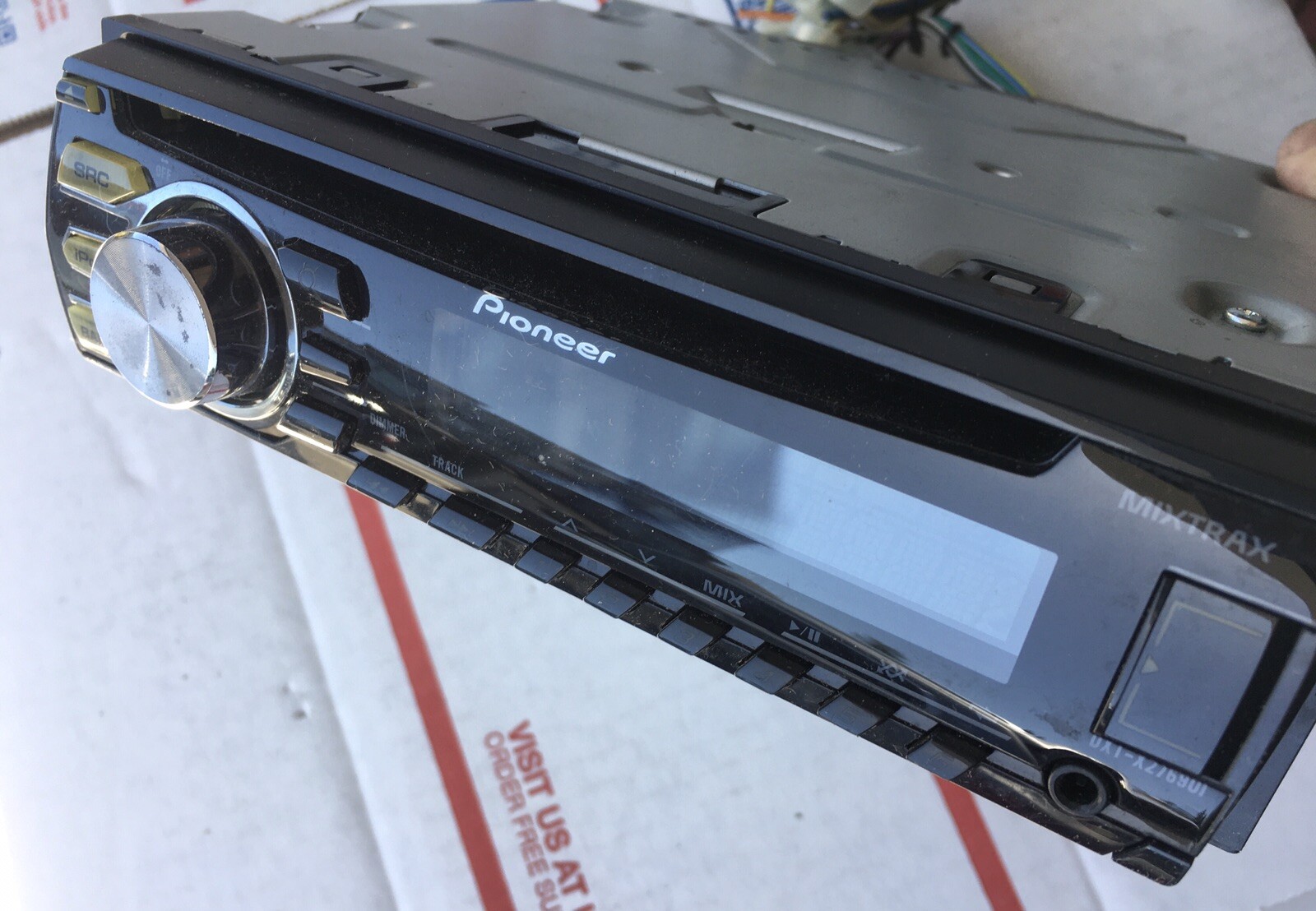 PIONEER DXT-X2769UI Mixtrax Single 1 DIN Radio Stereo CD Player AUX USB