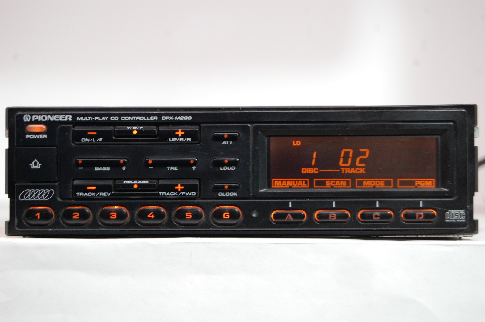Vintage Pioneer DPX-M200 CD Changer Controller DEX Chevy Ford Mopar old rare