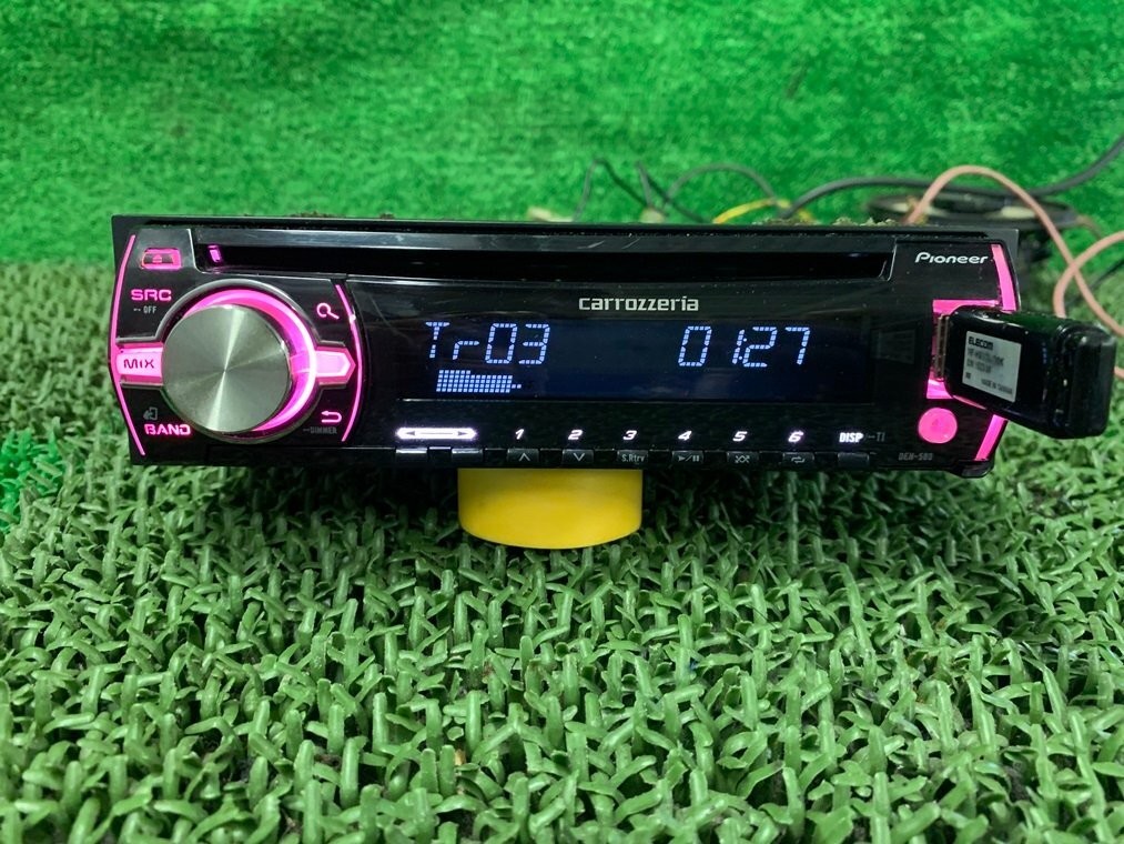 Pioneer Carrozzeria DEH-580 USB AUX CD Receiver Near Mint JAPAN