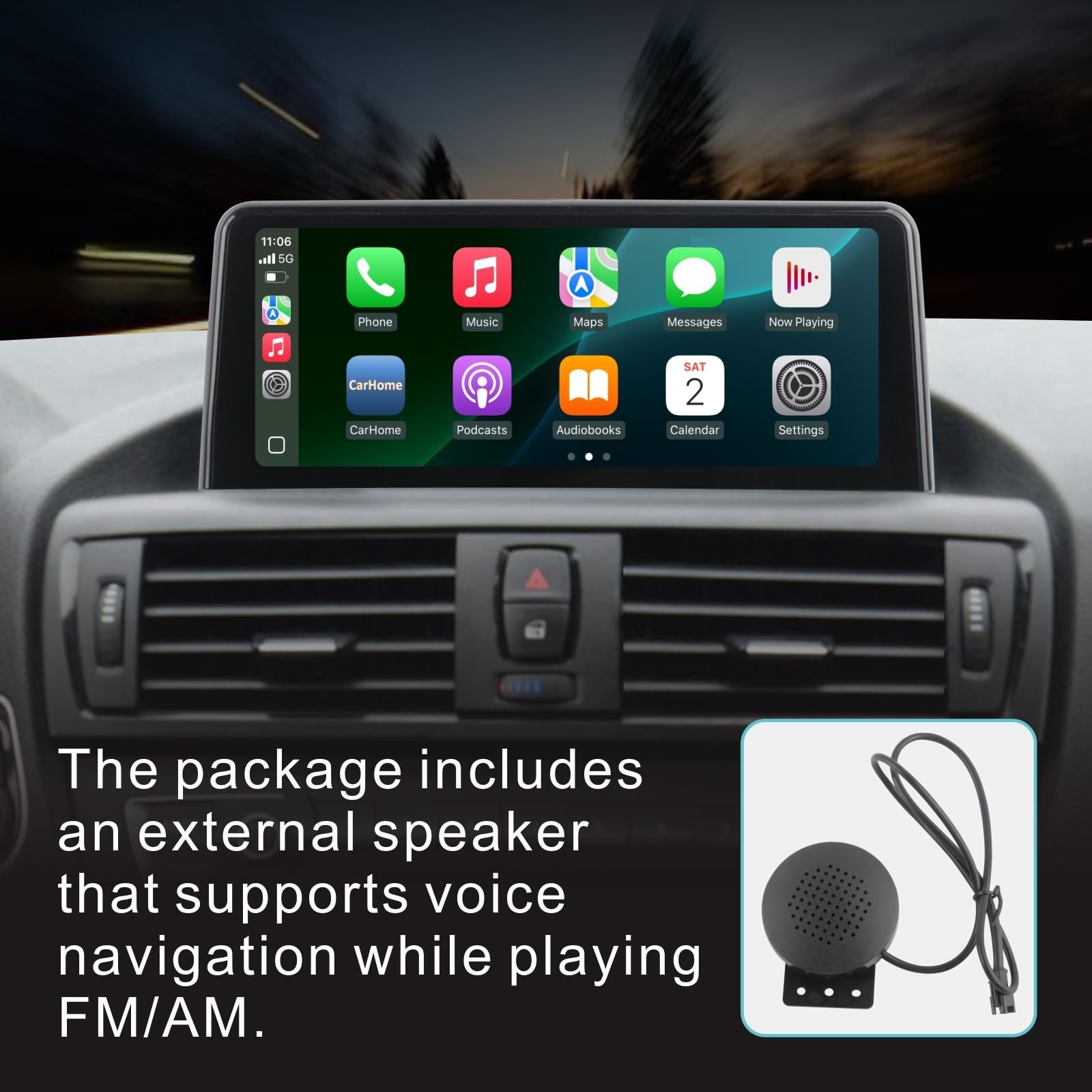 Carplay Android Auto for BMW F30/F31/F33/F34/F36/3GT (2012-2016) F20/F21(2011…