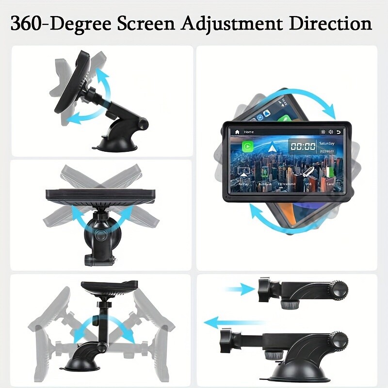 Portable car stereo wireless Carplay Android automatic 7 “touchscreen MP5 player