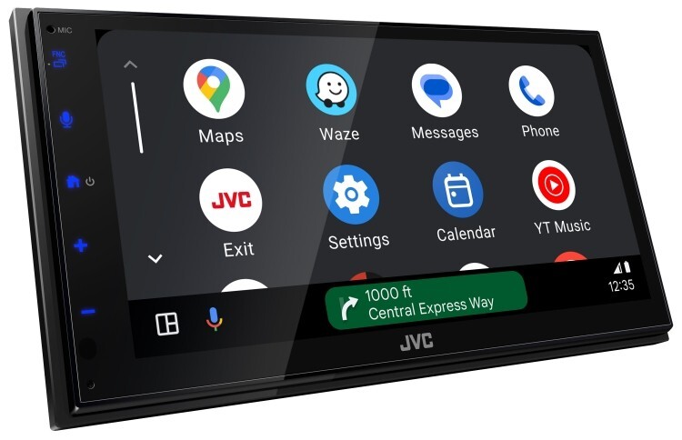 JVC KW-M590BT 6.8″ DOUBLE DIN MECHLESS CAR RADIO W/APPLE CAR PLAY/ ANDROID AUTO