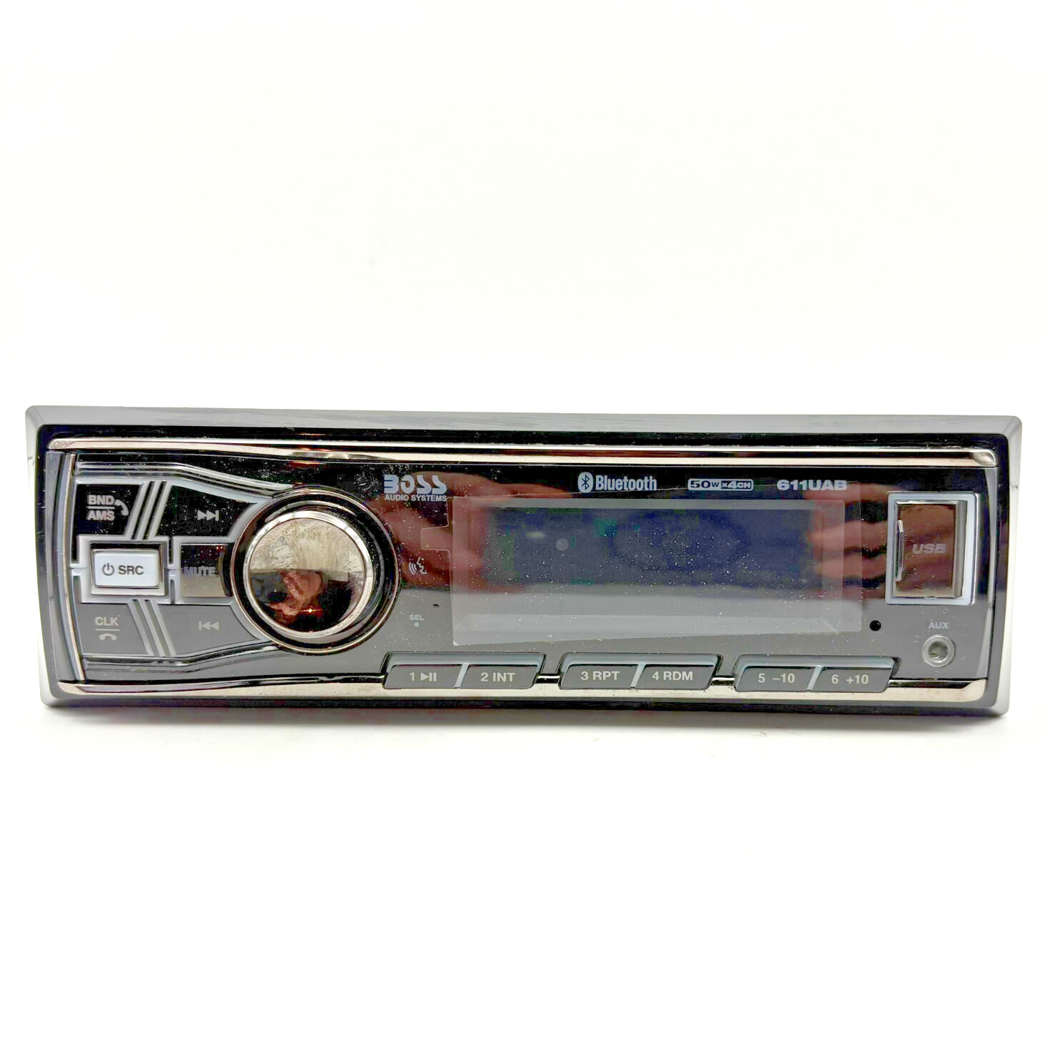 BOSS Audio Systems 611UAB Car Stereo Receiver – Bluetooth, Aux In, USB