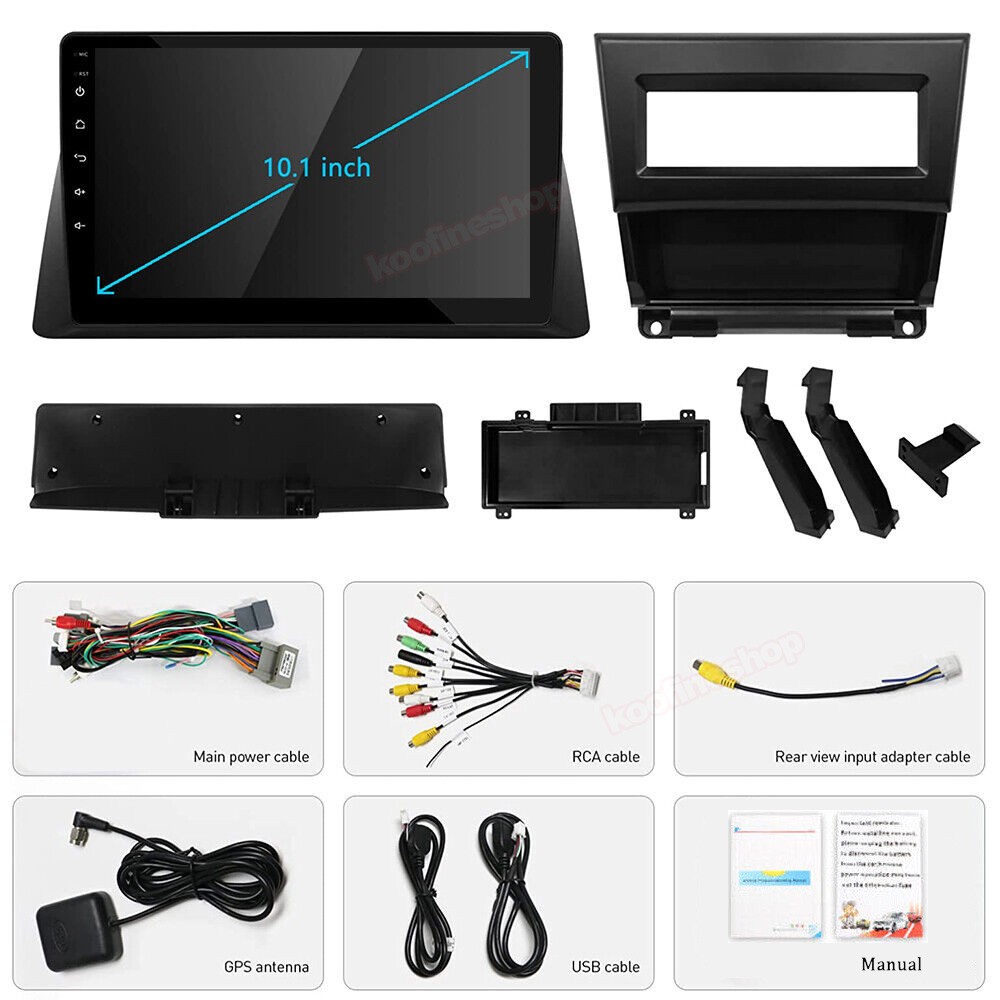 FOR HONDA ACCORD 8th Gen 2008-2013 Android CarPlay Car Navigation Radio Headunit